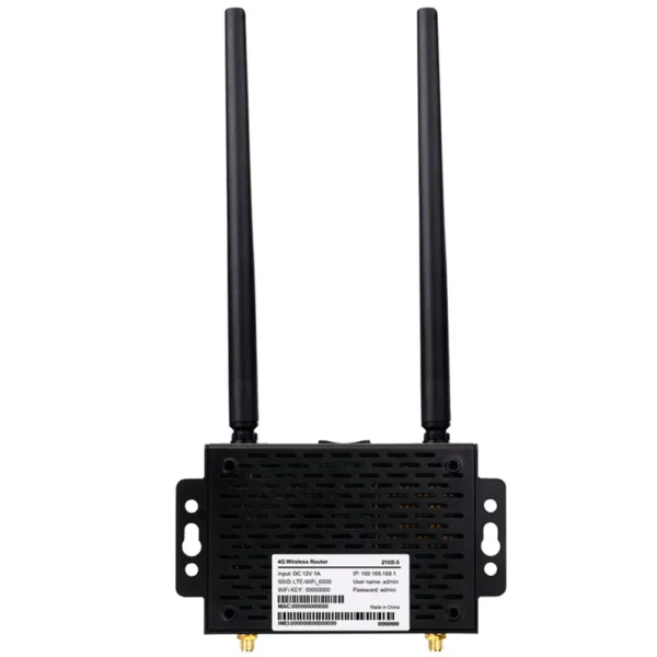 4G Wireless Router with SIM Card Slot 4 Antennas Home Router 150Mbps Firewall Protection Modem Router for Home Office Indoor