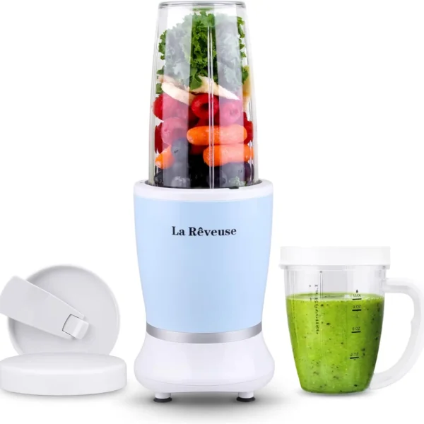 Personal Size Blender 250 Watts Power for Shakes Smoothies Seasonings Sauces with 1 Piece 15 oz Cup,1