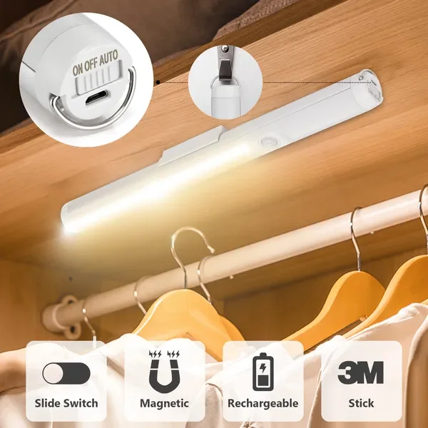 Microwave Touch Switch, Portable led Light Indoor use, 25%/50%/100%, Led Light Bar for Kitchen