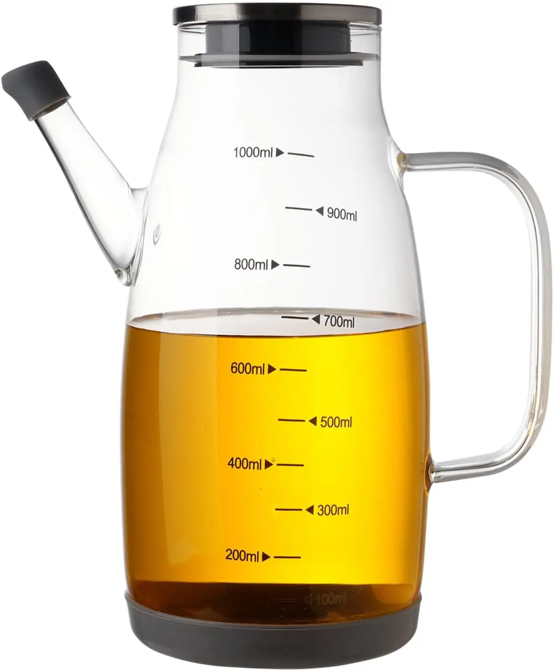 Large Glass Oil Dispenser Bottle for Kitchen Cooking Recipiente Para Aceite De Cocina Olive Oil