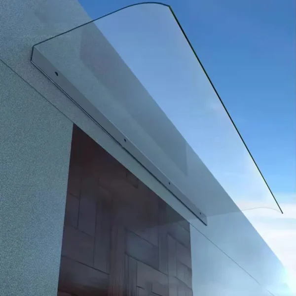 Window Door Wall Canop UV Rain Protection Awning Canopy Rain Shelter Window Awning Canopy for Sun UV Snow Rain Garden and Patio